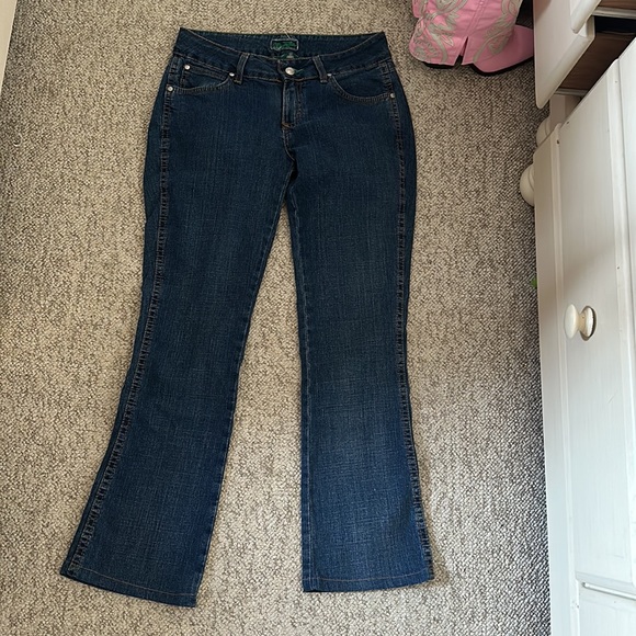 Vintage Wrangler Premium Patch Bootcut Jeans size 5/6! - Picture 8 of 8